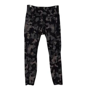 Athleta‎ Lightning 7/8 Camo Leggings Pockets S